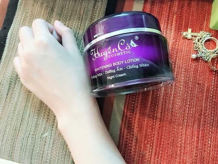 Kem body ban đêm Huyền Cò