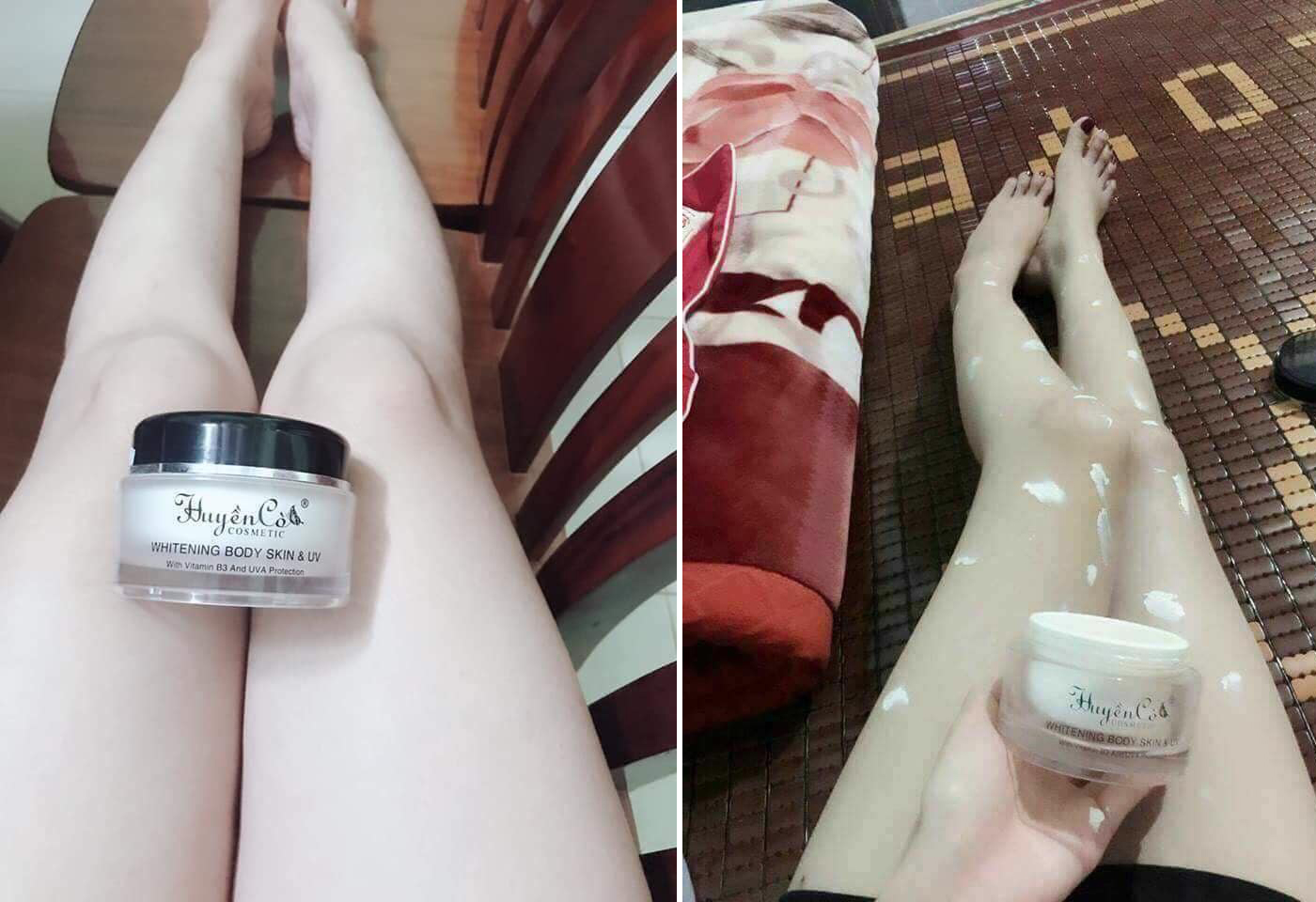 Kem body skin uv Huyền Cò