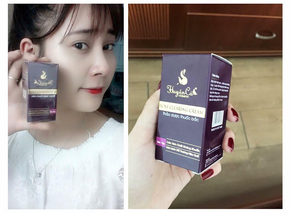Kem trị mụn Huyền Cò