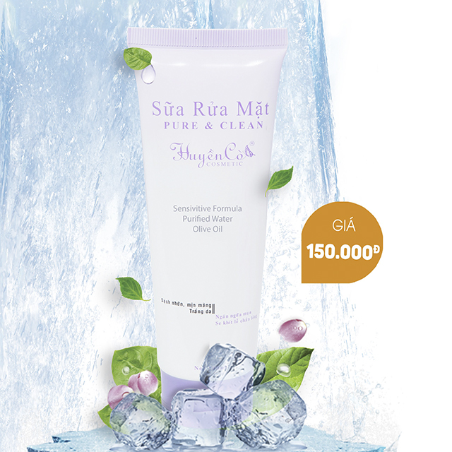 Sữa rửa mặt Huyền Cò