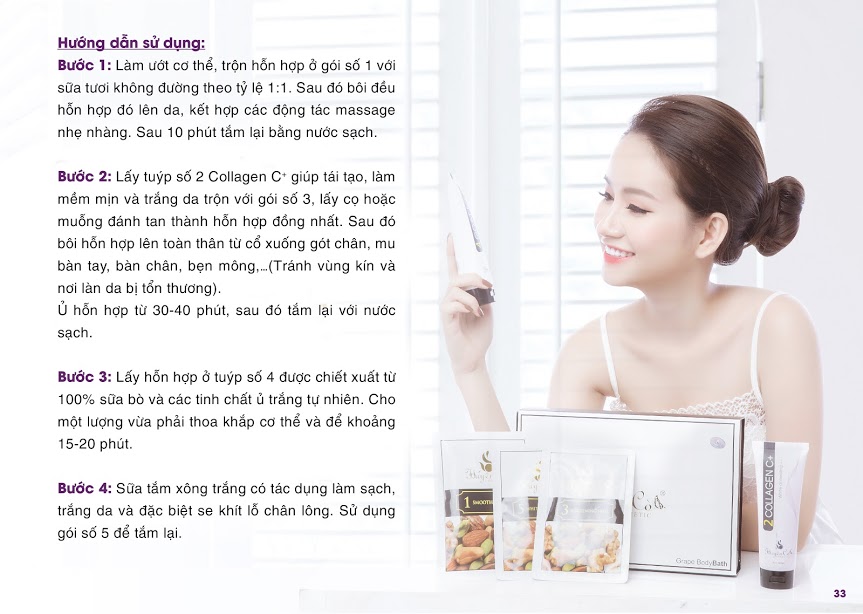 Tắm trắng cửu hạt Huyền Cò