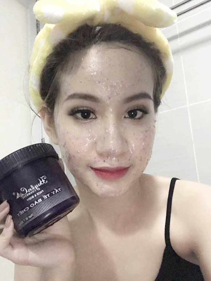 Tẩy da chết Huyền Cò